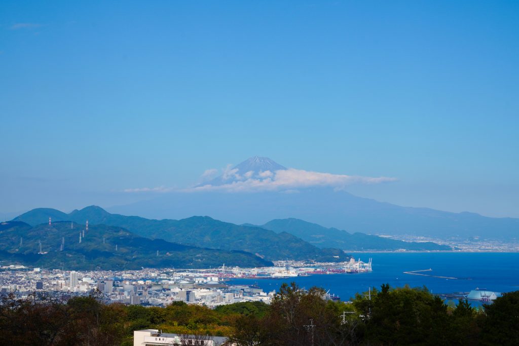 富士山の迫力が感じられ、まさに絶景スポット